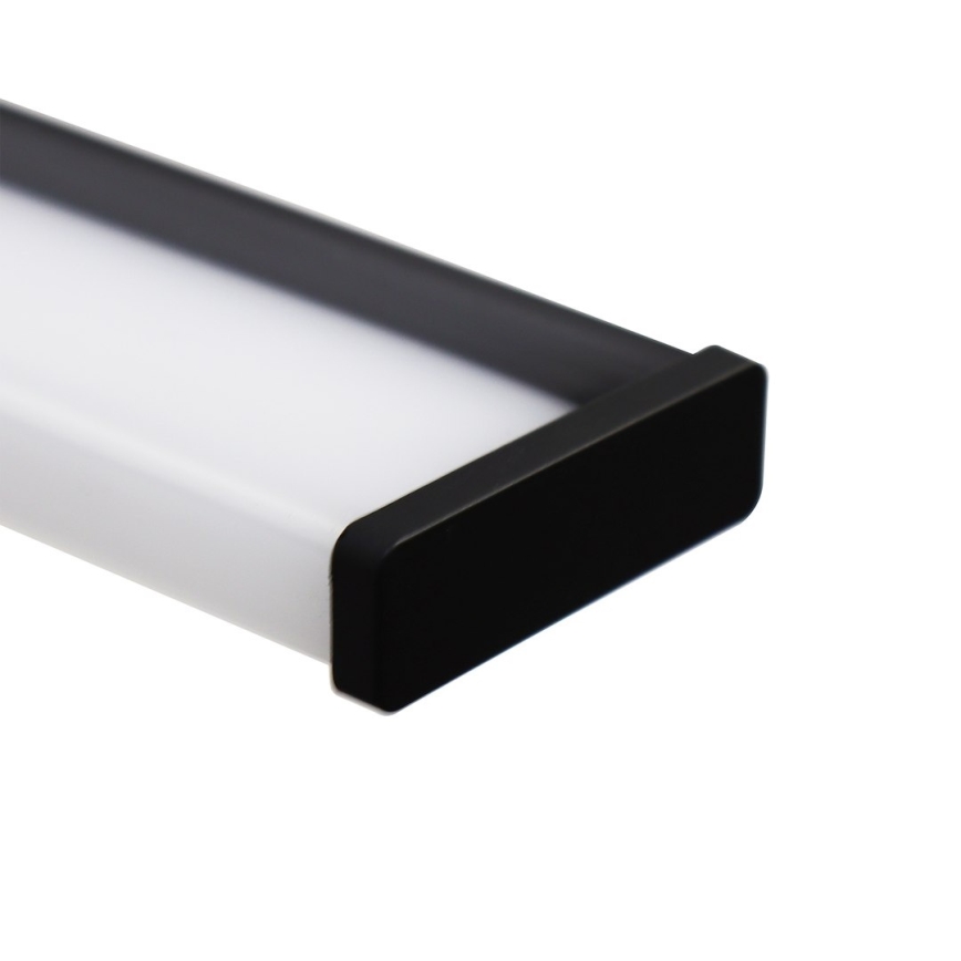 Iluminação LED para espelho de casa de banho MIRORE LED/8W/230V 40 cm IP44 preta