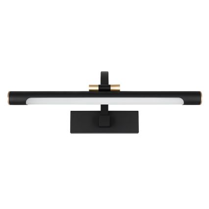 Iluminação LED para espelho de casa de banho VINCI, 15W/230V, 60 cm, IP44, preta