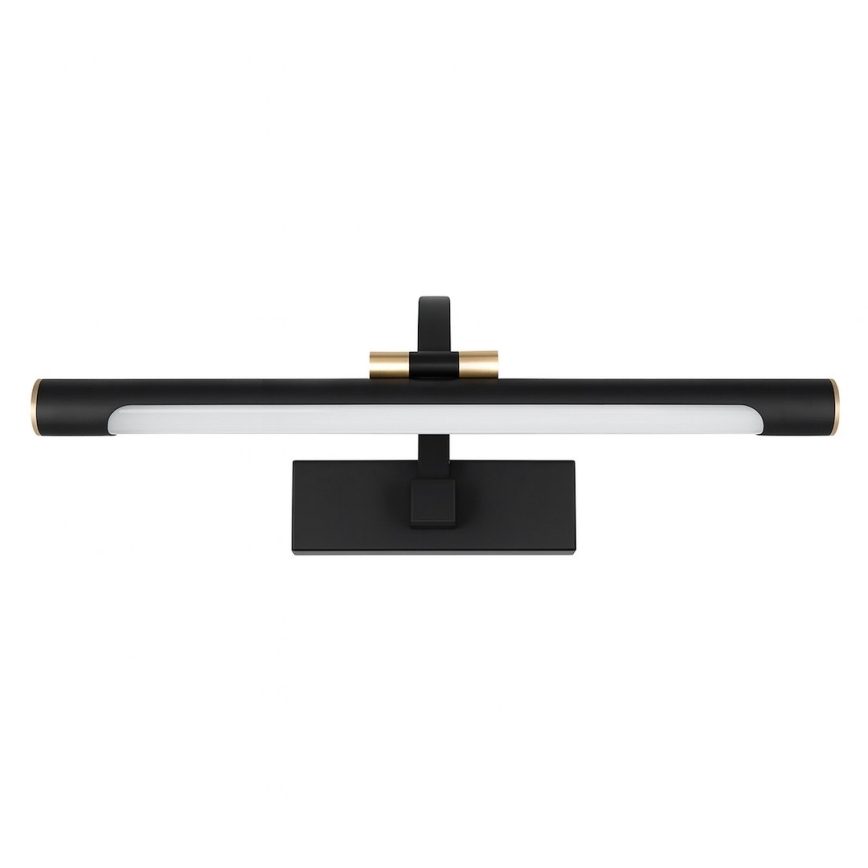 Iluminação LED para espelho de casa de banho VINCI, 15W/230V, 60 cm, IP44, preta