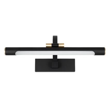 Iluminação LED para espelho de casa de banho VINCI LED/12W/230V 40 cm IP44 preta