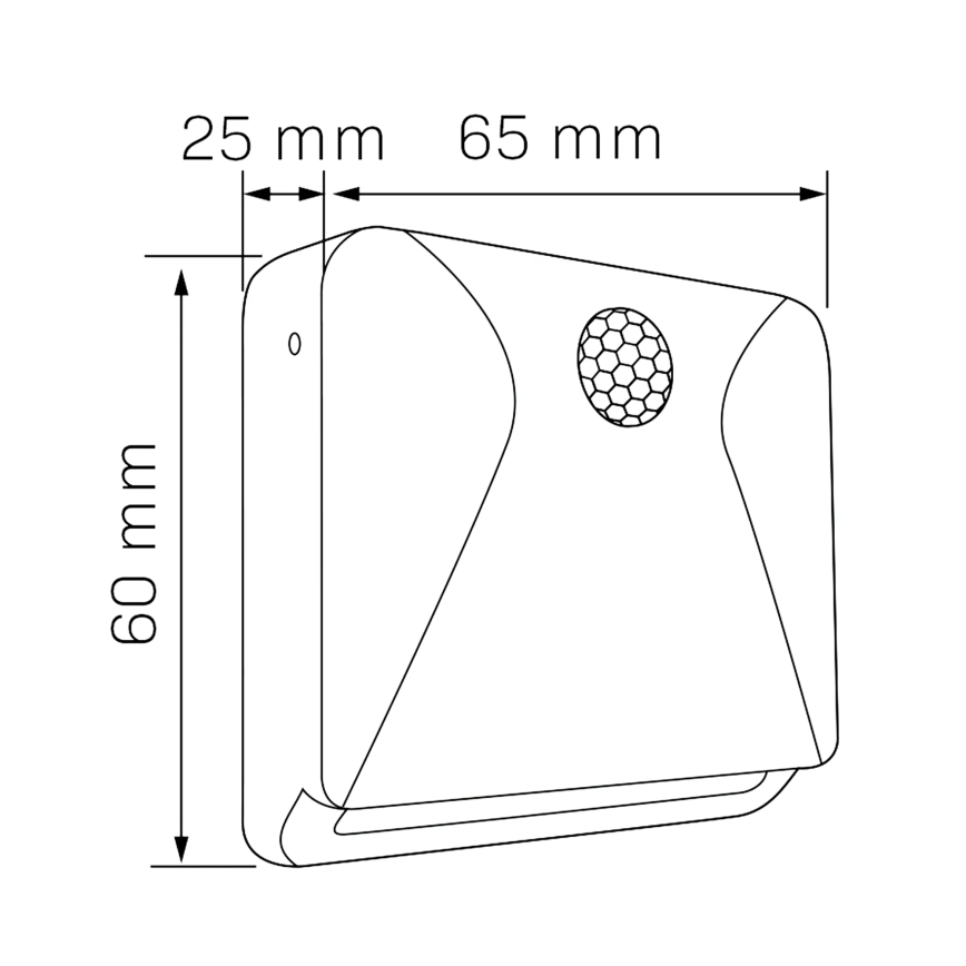 Iluminação LED para móveis com sensor LED/0,8W/4,5V 3xAAA branco