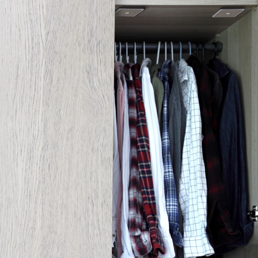 Iluminação LED para móveis com sensor LED/1,5W/4,5V 3xAA cromado mate