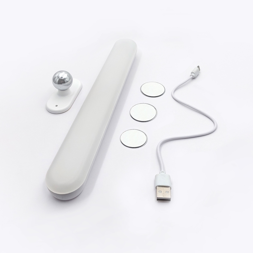 Iluminação LED recarregável e regulável para móveis CLICK LED/1,5W/3,7V 3000/4000/6500K 800 mAh USB