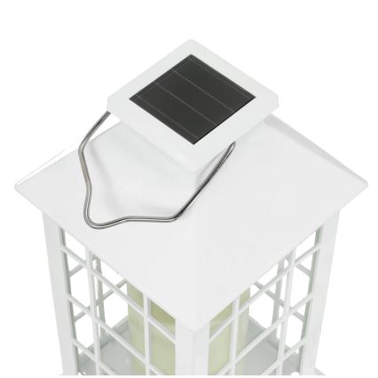 Iluminação LED suspensa solar LED/0,02W/1,2V 1xAA 2700K IP44 200 mAh branco