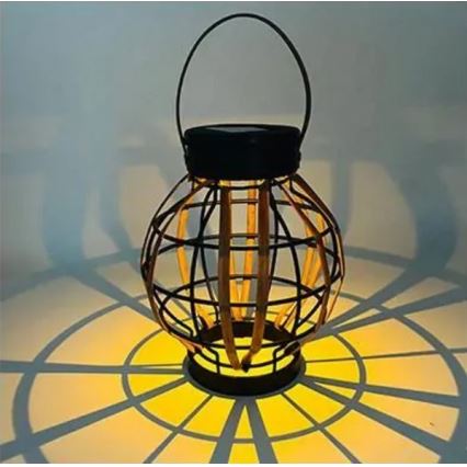 Iluminação LED suspensa solar LED/0,1W/1,2V diâmetro 15 cm 600 mAh IP44