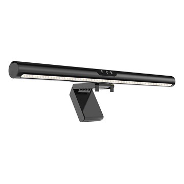 Iluminação LED tátil regulável para monitor LED/5W/5V 3000/4000/5000/6000K 42 cm preta