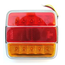 Iluminação multifuncional traseira LED MULTI LED/1,5W/12V IP65 vermelho/laranja