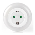 Iluminação noturna LED com sensor LED/0,6W/230V