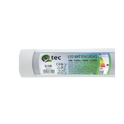 Iluminação para armário de cozinha LED QTEC LED/18W/230V 60 cm branco