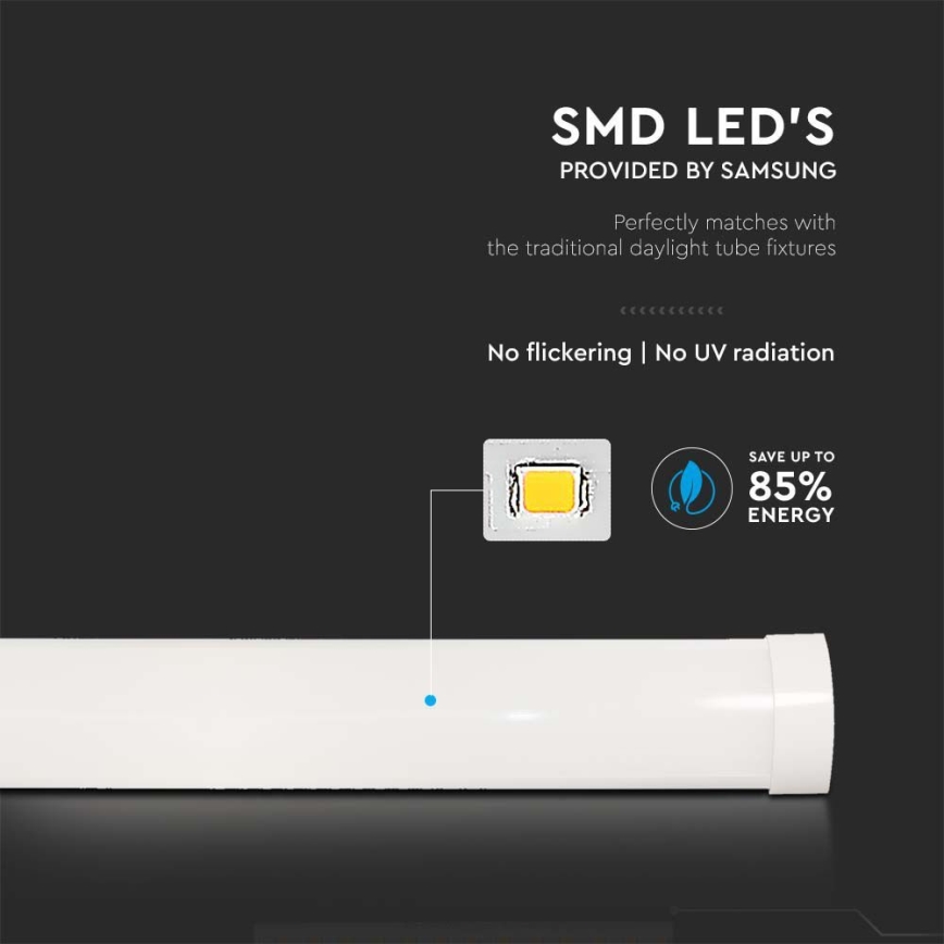 Iluminação para armário de cozinha LED SAMSUNG CHIP LED/10W/230V 3000K 30 cm