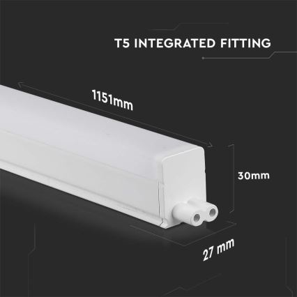 Iluminação para armário de cozinha LED SAMSUNG CHIP LED/16W/230V 4000K 115 cm