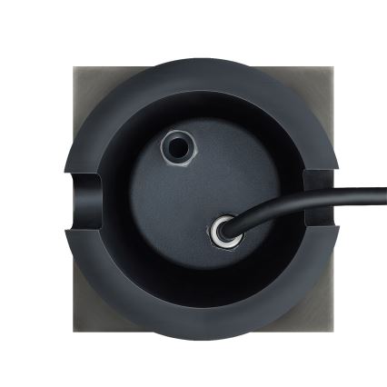 Iluminação para caminho de acesso exterior LUKKA CONNECT 1xGU10/4W/230V IP67 cromado mate angular