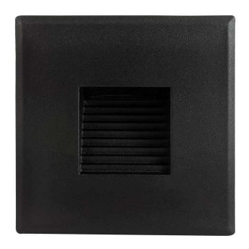 Iluminação para escadas exteriores LED DECENTLY LED/1,5W/230V 3000/4000/6000K IP44 preto