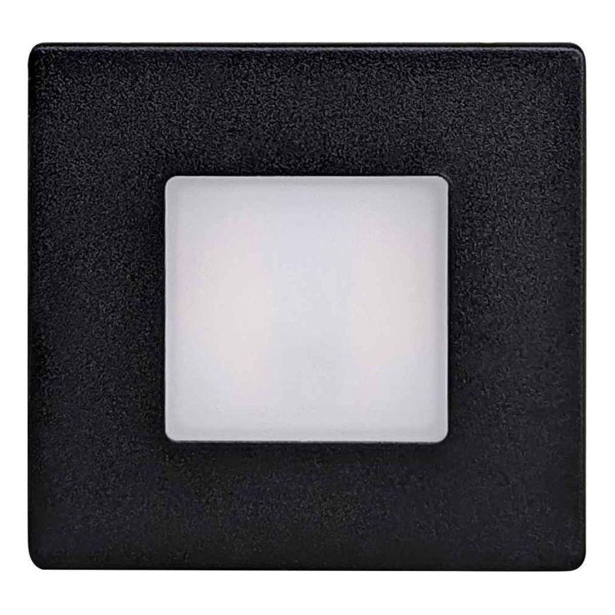 Iluminação para escadas exteriores LED LED/1,7W/230V 3000/4000/6000K IP54 preto