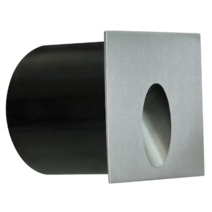 Iluminação para escadas externas LED ESPO LED/3W/230V cromo mate IP54