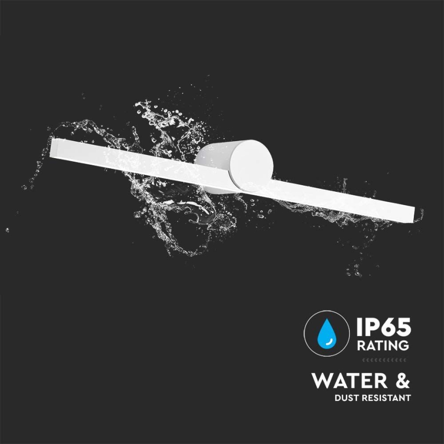 Iluminação para espelho de casa de banho LED/10W/230V 3000K IP65 branca