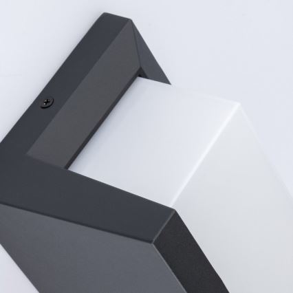 Iluminação para parede exterior LED NEELY 1xE27/9W/230V 3000K IP54 antracite