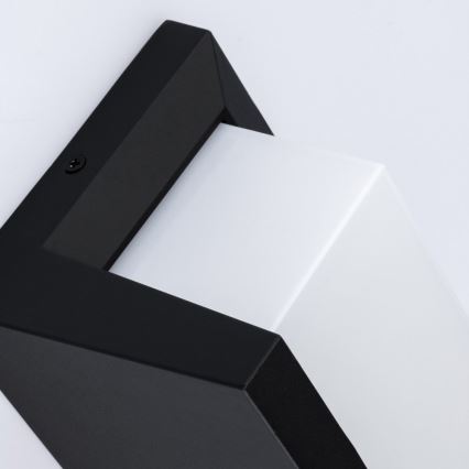 Iluminação para parede exterior LED NEELY 1xE27/9W/230V 4000K IP54 preto