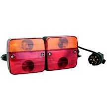 Iluminação posicional LED MAGNET LED/73W/12-24V IP67 vermelho/laranja