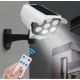 LED Solar maketa bezpečnostní kamery com sensor KAMERA LED/1W/3,7V IP44 + controlo remoto