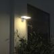 Iluminação solar de parede LED com sensor LED/15W/3,2V 4000K/6000K IP65 branco