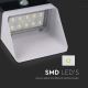 Iluminação solar de parede LED com sensor LED/2W/3,7V 4000K IP65