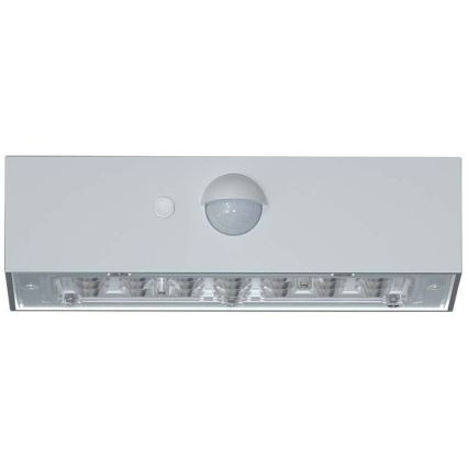 Iluminação solar de parede LED com sensor LED/3W/3,7V 3000K/4000K IP65 branco