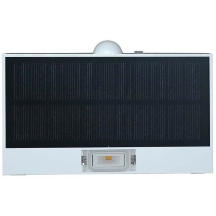 Iluminação solar de parede LED com sensor LED/3W/3,7V 3000K/4000K IP65 branco