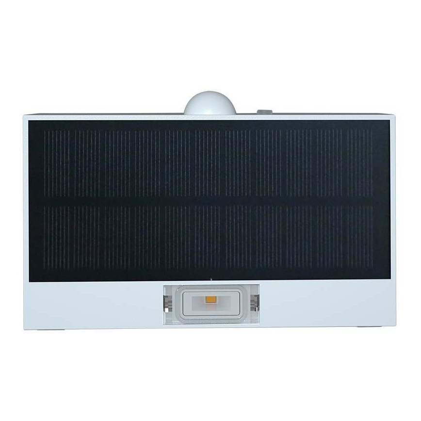 Iluminação solar de parede LED com sensor LED/3W/3,7V 3000K/4000K IP65 branco