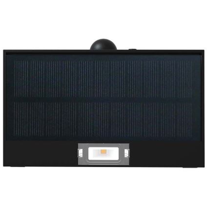 Iluminação solar de parede LED com sensor LED/3W/3,7V 3000K/4000K IP65 1200 mAh preto