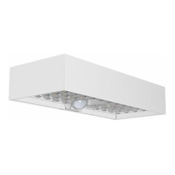 Iluminação solar de parede LED com sensor LED/6W/3,7V IP65 4000K 3000 mAh branco