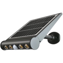 Iluminação solar de parede LED com sensor LED/8W/3,7V IP65 4000K