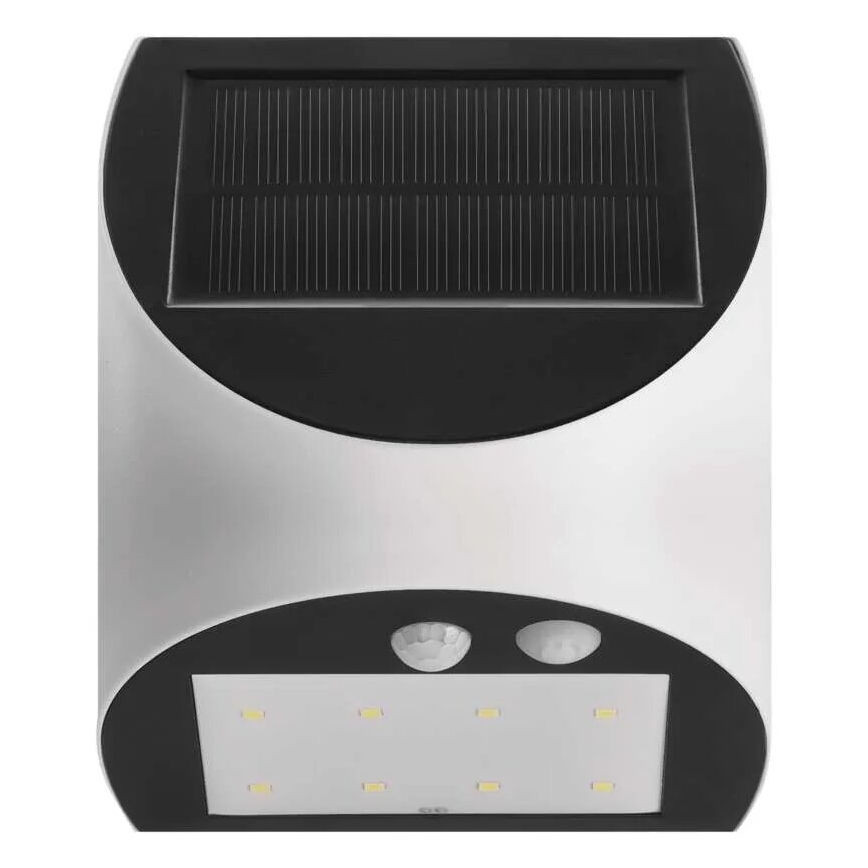 Iluminação solar de parede LED com sensor LUMI LED/3,7W 1200mAh IP54 branco