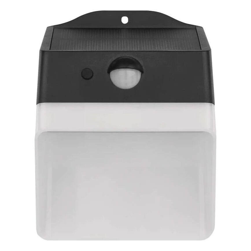 Iluminação solar de parede LED com sensor LUMI LED/3,7W IP65 preto