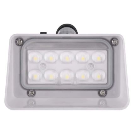 Iluminação solar de parede LED com sensor LUMI LED/3,7W IP65 preto