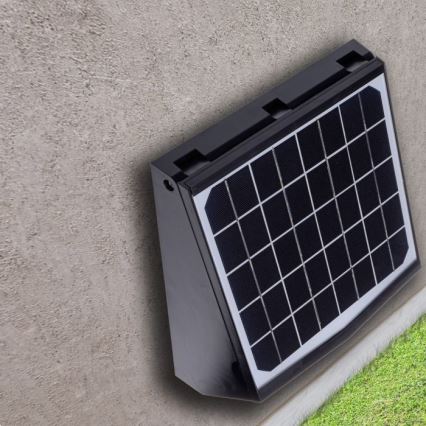Candeeiro de parede solar LED com sensor de movimento e anoitecer TRANSFORMER LED/7W/3,7V IP65 + comando