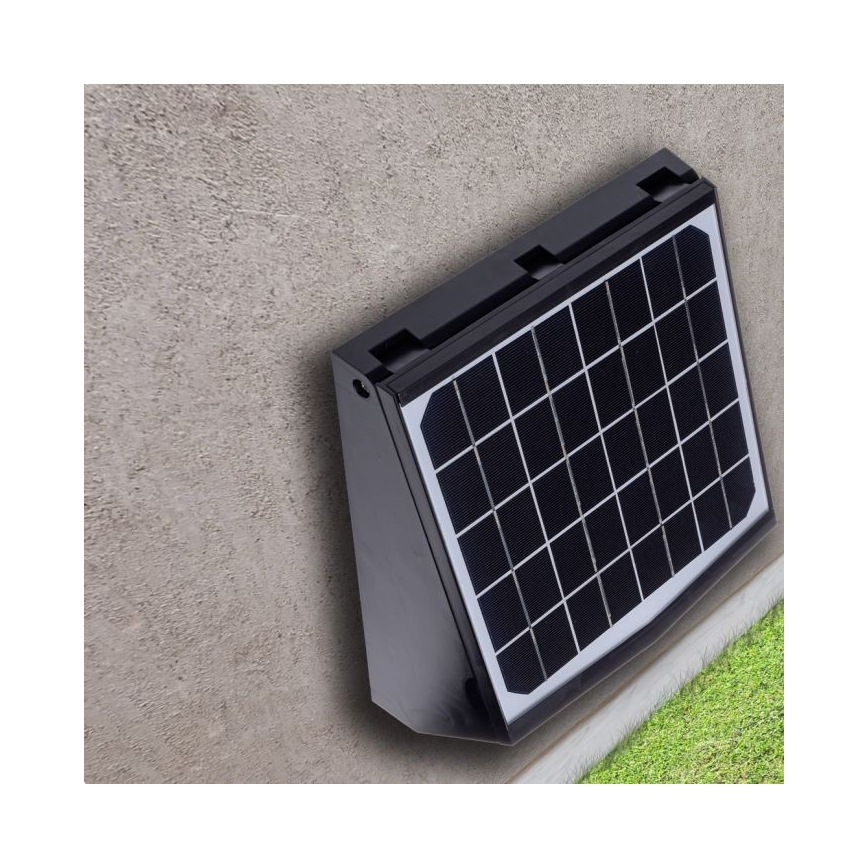 Candeeiro de parede solar LED com sensor de movimento e anoitecer TRANSFORMER LED/7W/3,7V IP65 + comando