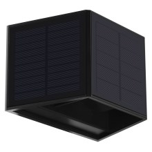 Iluminação solar de parede LED WINGS LED/2W/3,2V 3000K IP54 preto