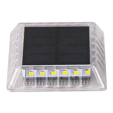 Iluminação solar LED exterior com sensor LED/0,03W/1,2V IP54 800 mAh