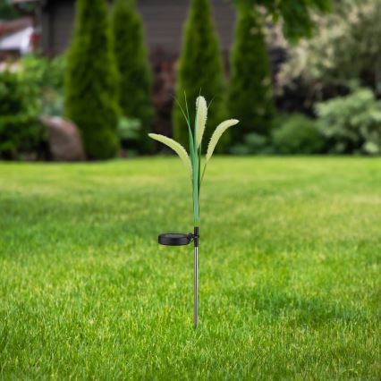 Iluminação solar LED FLORA LED/1,2V 3000K 600 mAh IP44 preto