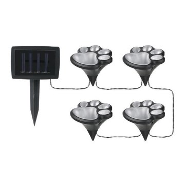 Iluminação solar LED LED/0,14W/2V 600 mAh IP44 tlapky