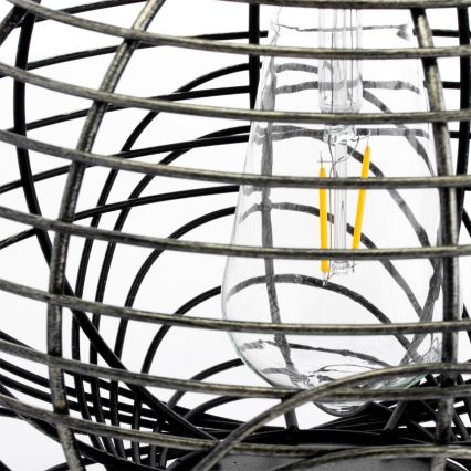 Iluminação solar LED LUISA 1xE27/1,2V 600 mAh IP44