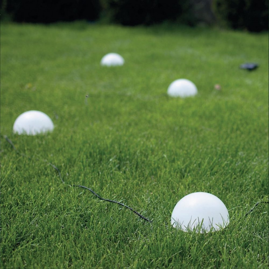 Iluminação solar LED RGB HEMI LED/0,1W/1,2V 600 mAh IP44 branco