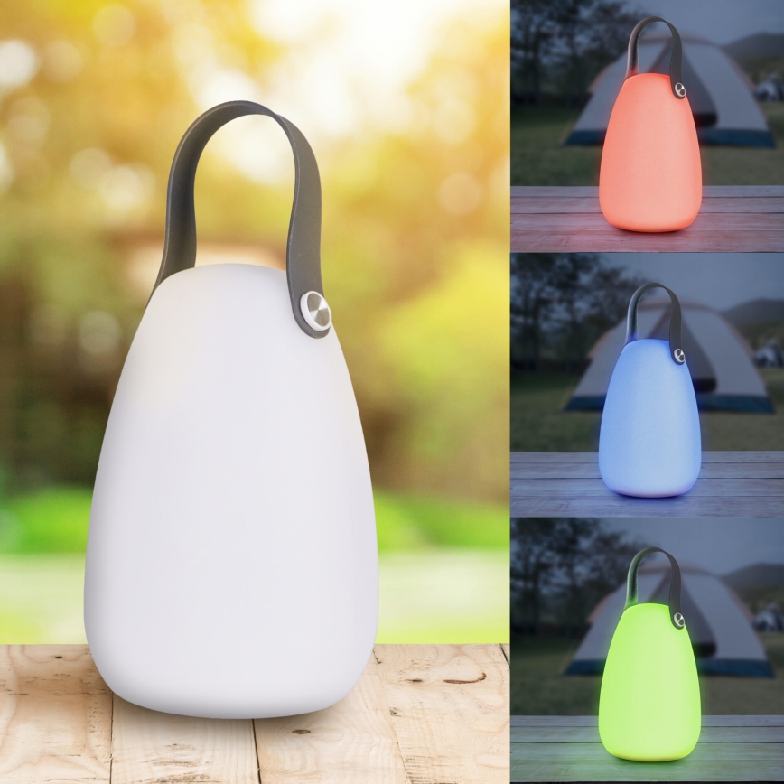 Iluminação solar LED RGBW CANARIA LED/2W/1,2V 400 mAh IP44 branco