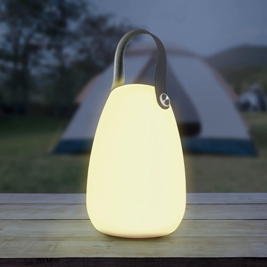 Iluminação solar LED RGBW CANARIA LED/2W/1,2V 400 mAh IP44 branco