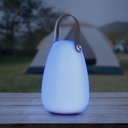 Iluminação solar LED RGBW CANARIA LED/2W/1,2V 400 mAh IP44 branco