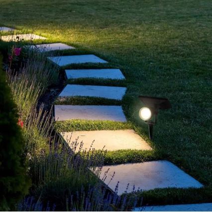 Iluminação solar LED SPIKE LED/2W/5,5V IP65 3000K 1200 mAh