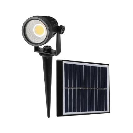 Iluminação solar LED SPIKE LED/2W/5,5V IP65 3000K 1200 mAh
