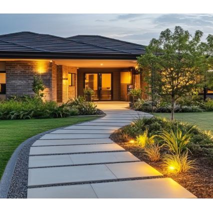 Iluminação suspensa exterior ENTRADA2 1xGU10/50W/230V IP65