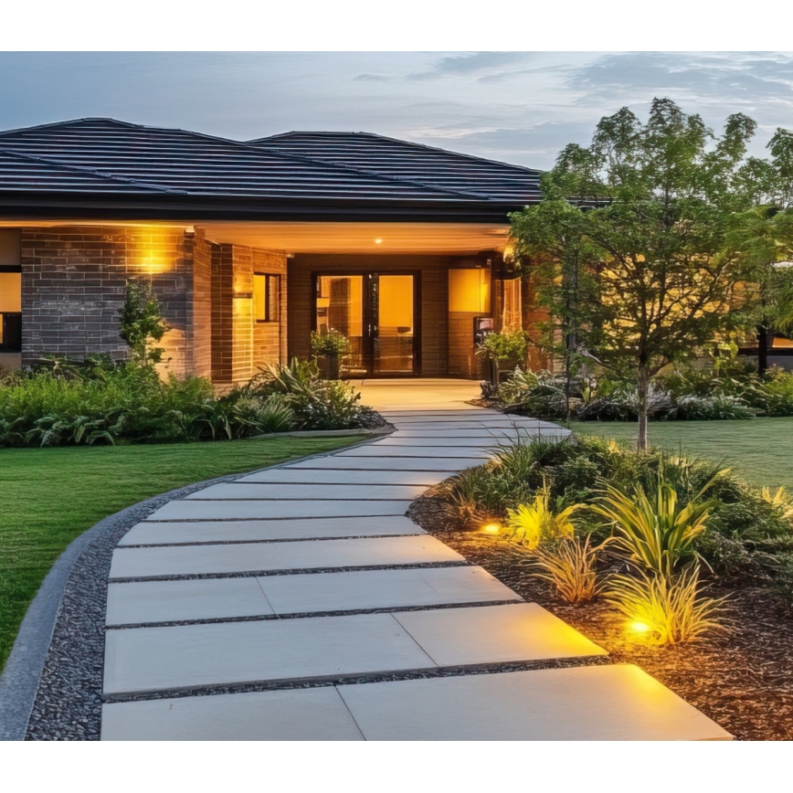 Iluminação suspensa exterior ENTRADA2 1xGU10/50W/230V IP65